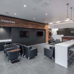 Mazda Roseville Interior Customer Lounge