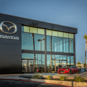 MAzda Roseville new build exterior