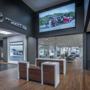 Mazda Roseville Interior Showroom