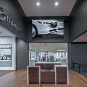 Mazda Roseville Interior Showroom