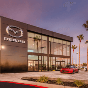 MAzda Roseville new build exterior