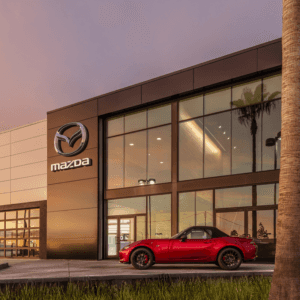 MAzda Roseville new build exterior
