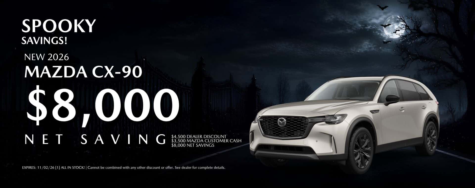NEW 2026 MAZDA CX-90 Net Savings at Mazda Roseville