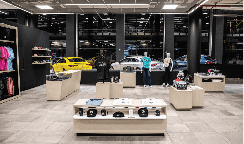 Boutique collection Mercedes-Benz & AMG de Genève à Nyon