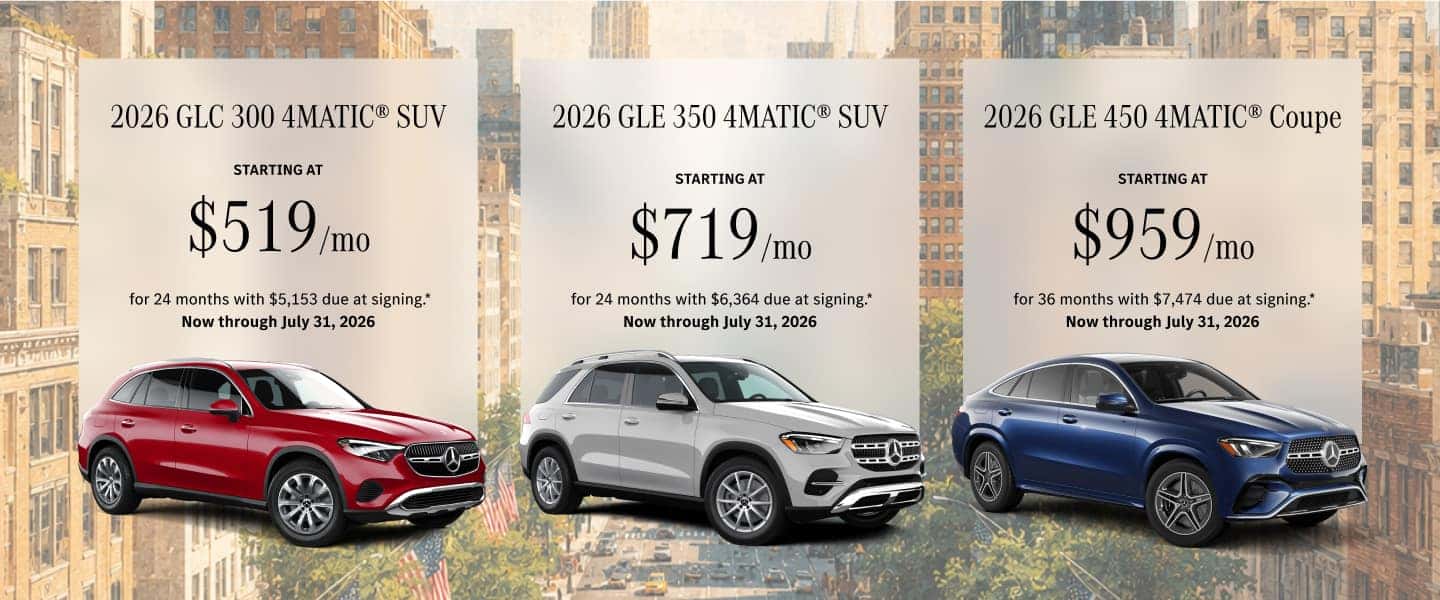 Mercedes-Benz of Manhattan Welcome Home Lease Payments