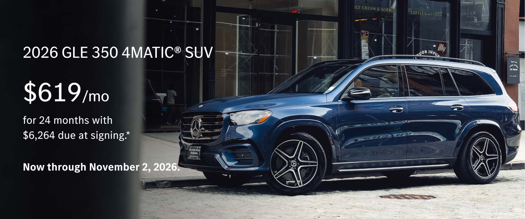 2026 Mercedes-Benz GLE 350 4matic lease special october 2026