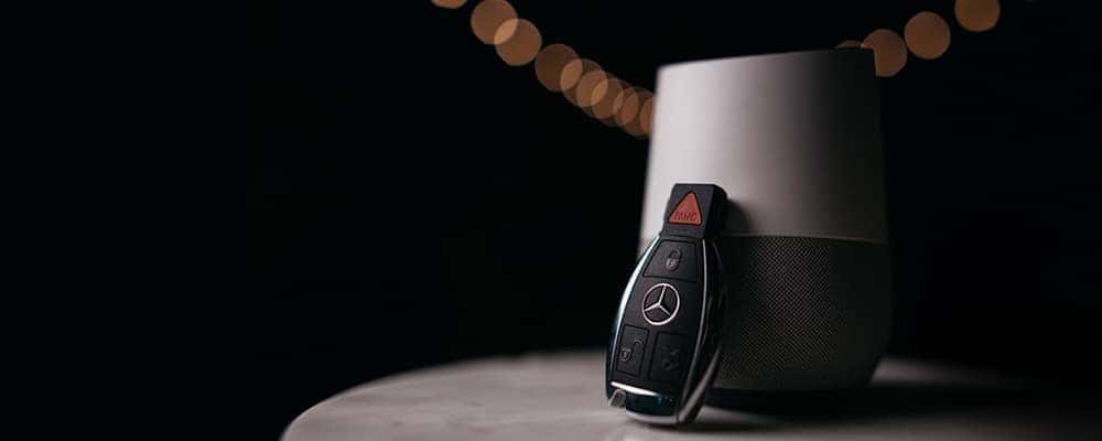 Mercedes-Benz Key Fob leaning against diffuser