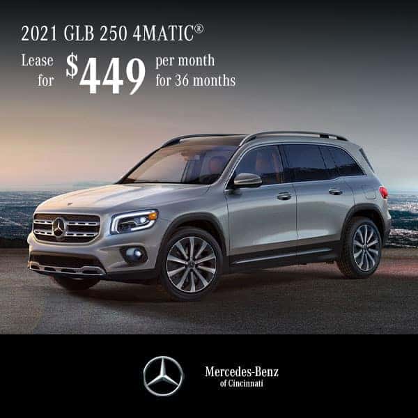 Lease a 2021 Mercedes-Benz GLB 250 4MATIC® SUV