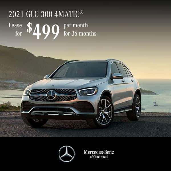 Lease a 2021 GLC 300 4MATIC® SUV