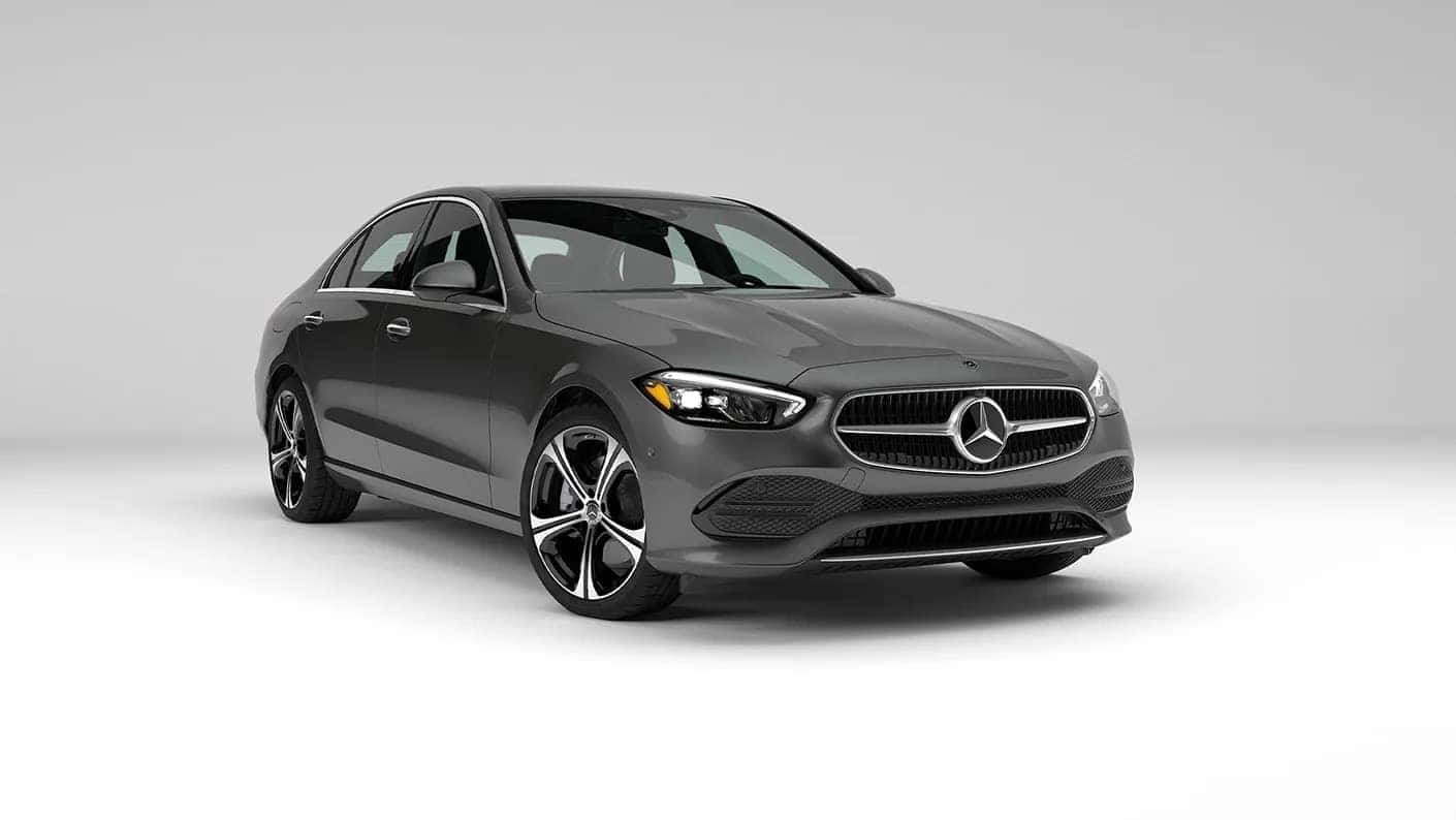 Dark grey 2024 C-Class Sedan