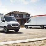 Exterior of the 2024 Mercedes Sprinter Van