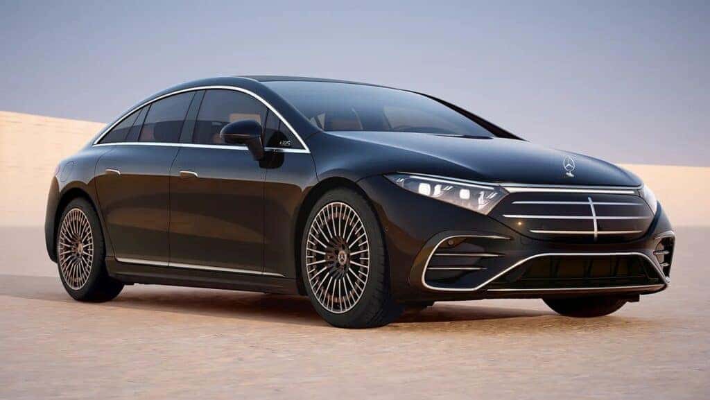 Exterior of the 2025 EQS Sedan
