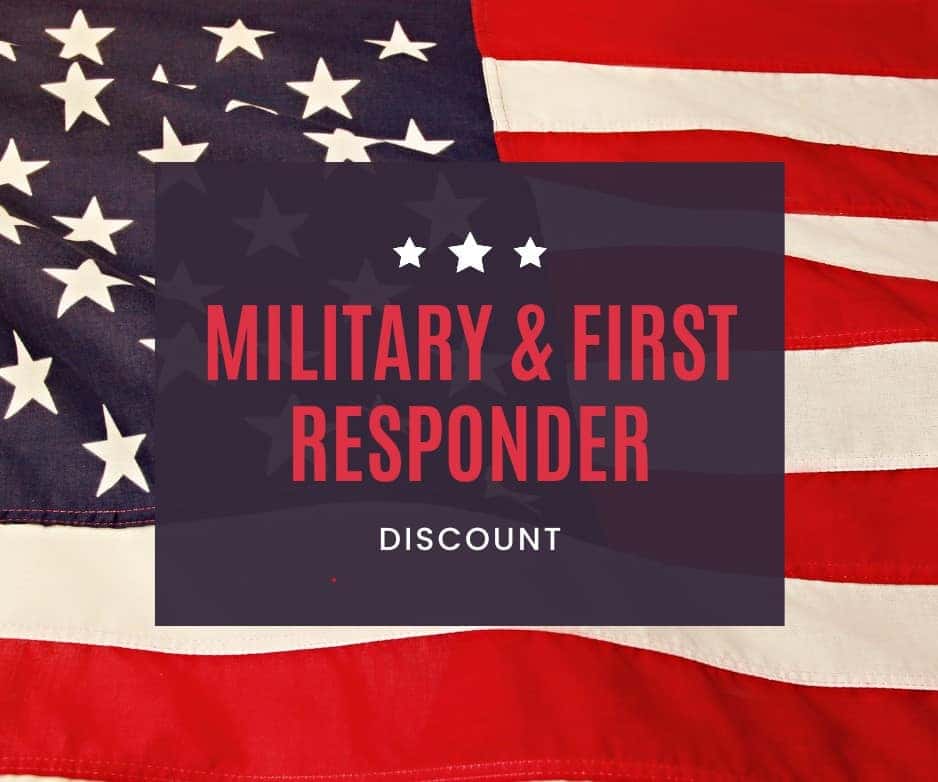 First Responder and Military Discount