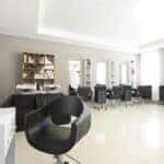 Interior of a hair salon