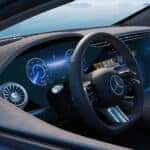 Dashboard of the 2025 Mercedes-Benz EQS sedan