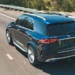Mercedes-Benz commuting on the highway