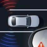 Mercedes-Benz parking and blind spot assist
