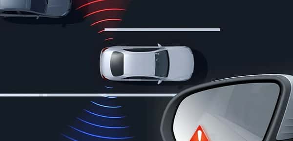 Mercedes-Benz parking and blind spot assist