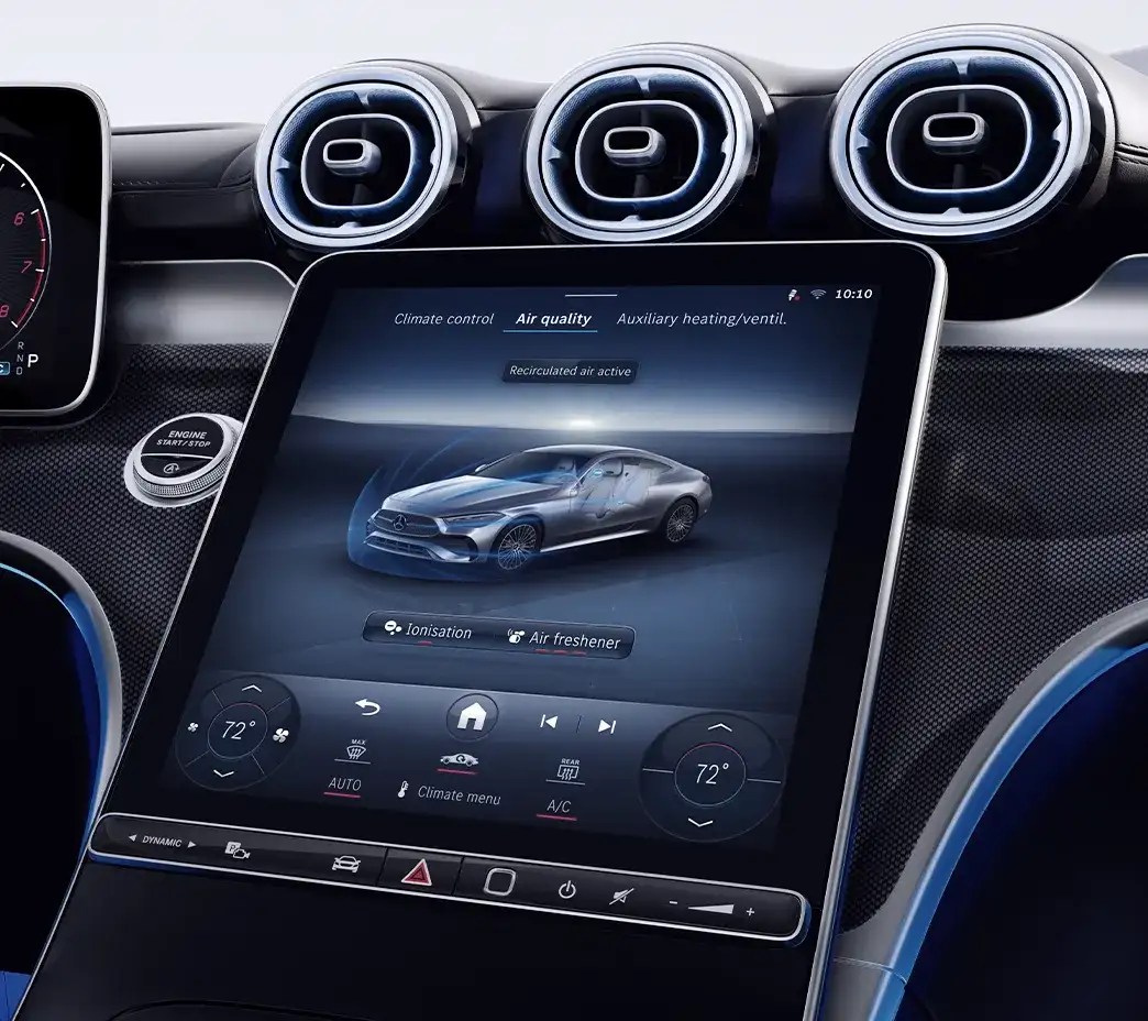 Mercedes-Benz Climate and Air Quality Settings