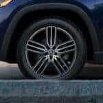 Tire of the Mercedes-Benz GLS SUV