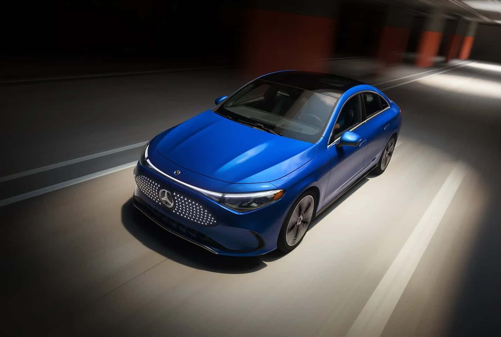 Blue 2026 Mercedes-Benz CLA Sedan