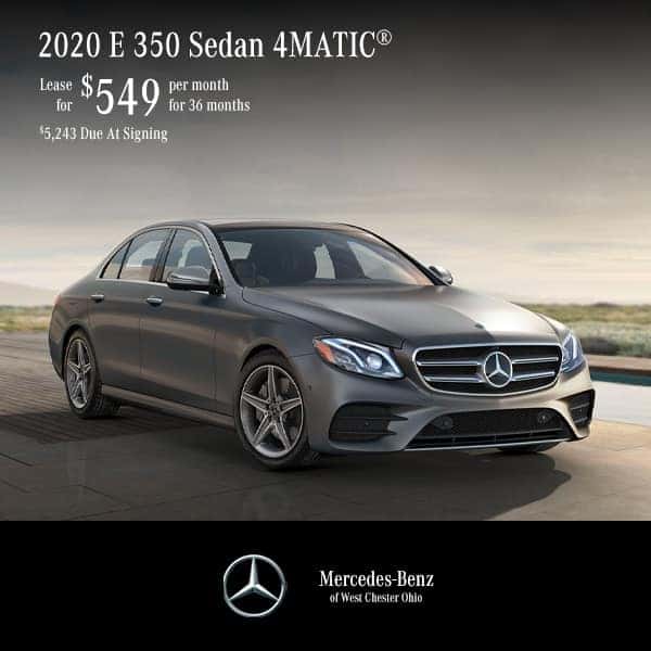 Lease a 2020 E 350 4MATIC® Sedan