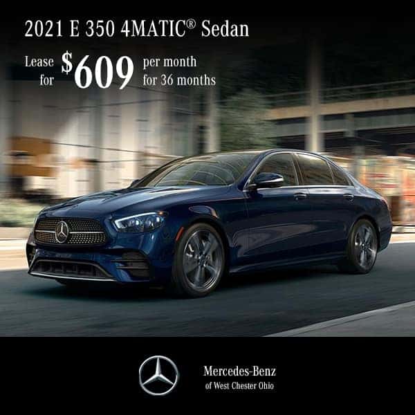 Lease a 2021 E 350 4MATIC® Sedan