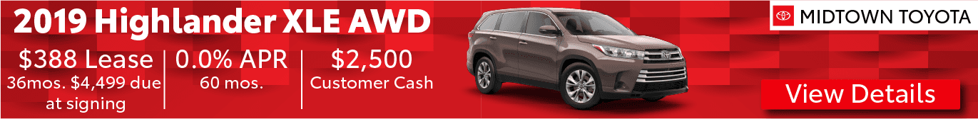 Midtown Toyota Highlander Special