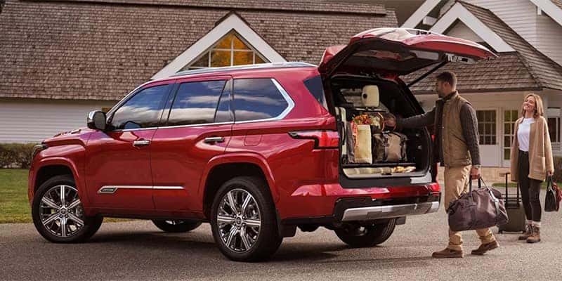 Toyota Sequoia Storage
