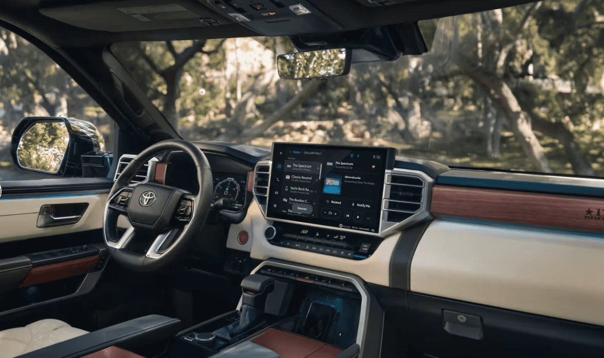 Toyota Tundra interior