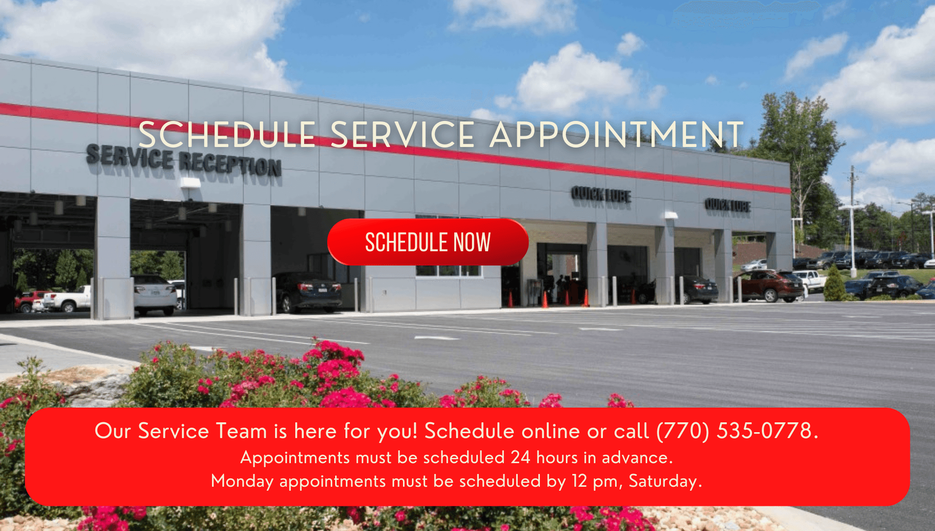 Schedule Service in Gainesville | Milton Martin Toyota near Oakwood