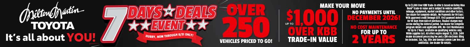 7 Days of Deals