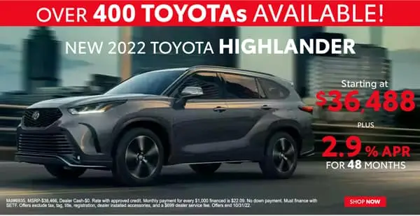 Specials at Modern Toyota | Modern Toyota