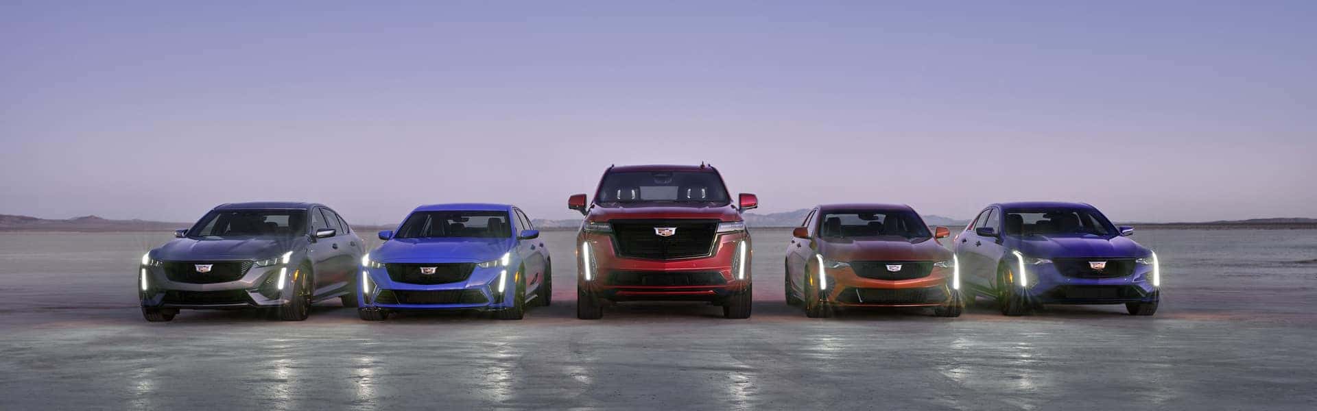 2022 Cadillac vehicle lineup