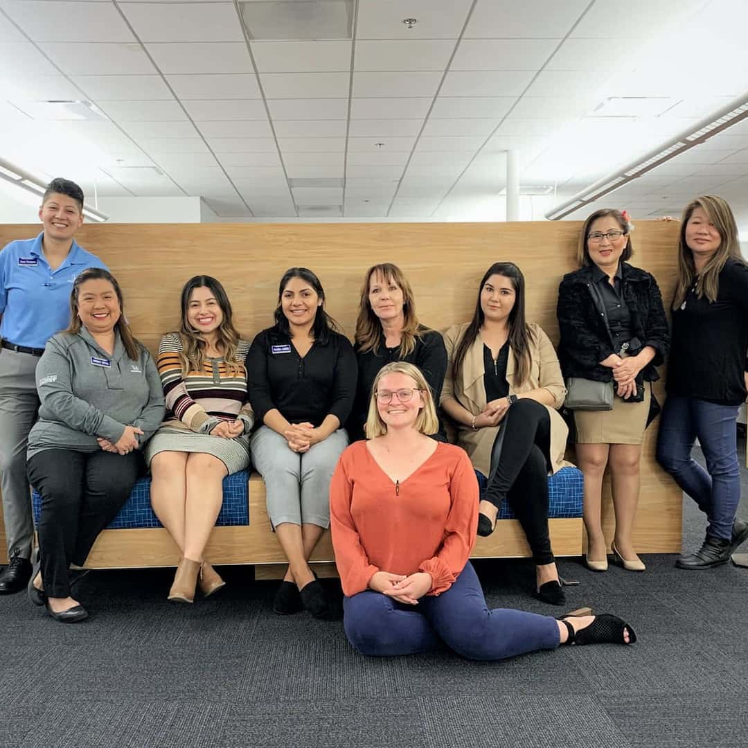business center group photo women