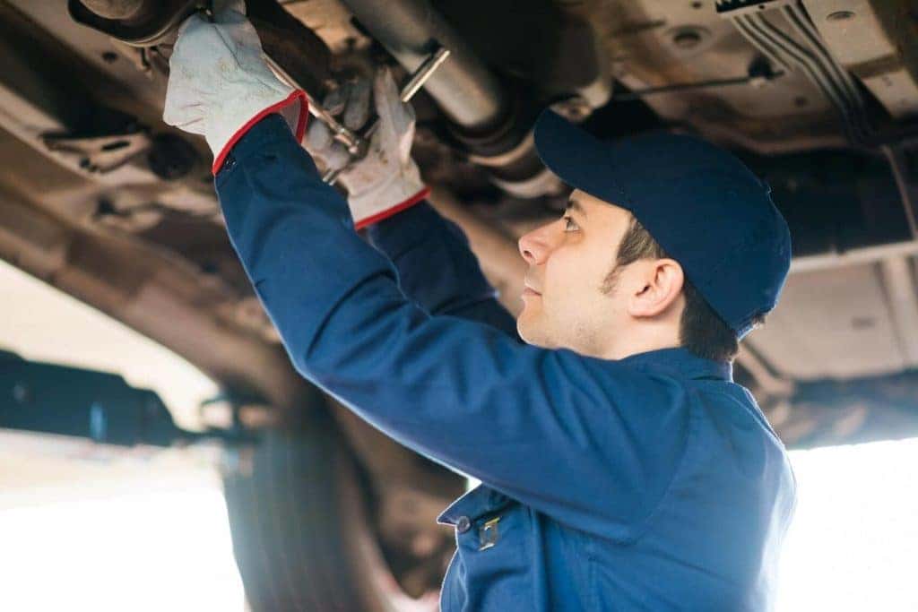 Honda Technician working