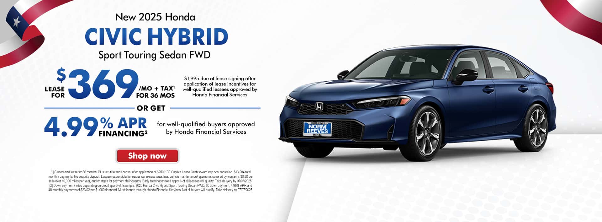 Norm_Reeves_Honda_North_Richland_Hills_Slide_Incentive_Desktop_1920x707_Civic_06-25Version2