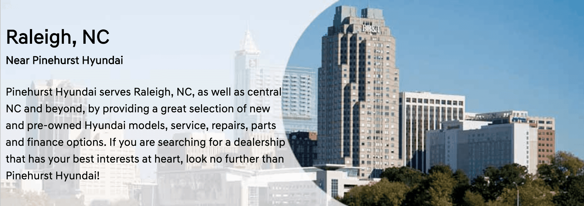 Pinehurst Hyundai is a Southern Pines Hyundai dealer and a new car and