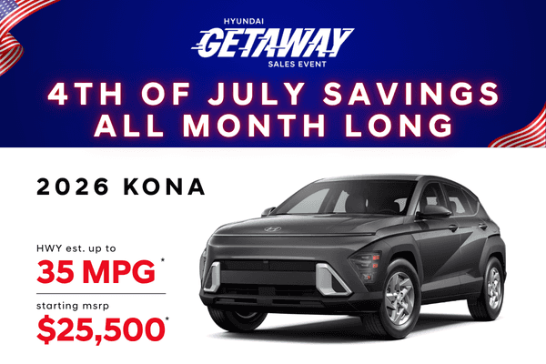 <center><strong>2026 Hyundai Kona SE</strong></center>