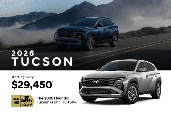 <strong><center>2026 Hyundai Tucson SE</center></strong>