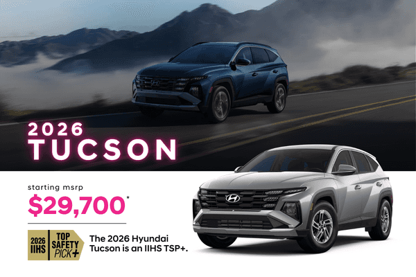 <strong><center>2026 Hyundai Tucson SE</center></strong>