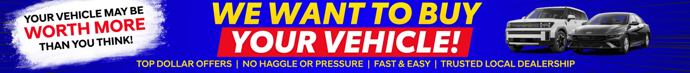 We want to buy your vehicle