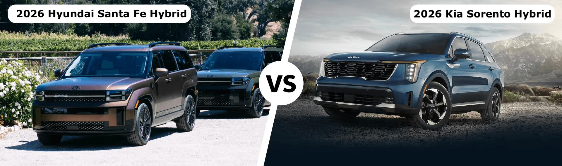 Elegant Santa Fe Hybrid Vs Sorento Hybrid Pictures
