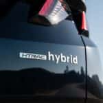 back of hybrid Hyundai