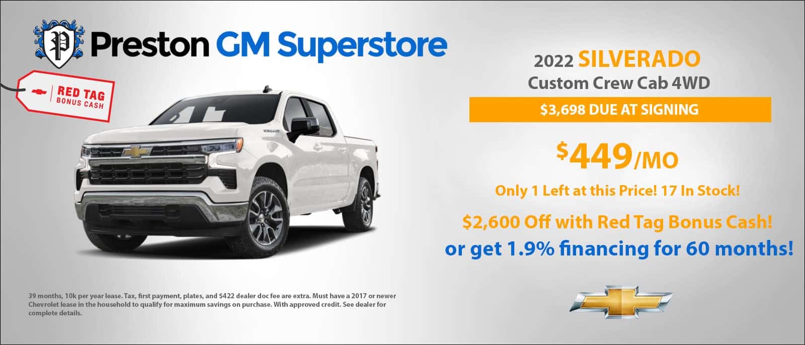 Preston GM Superstore | Chevrolet, Buick, GMC Dealer in New Castle, PA
