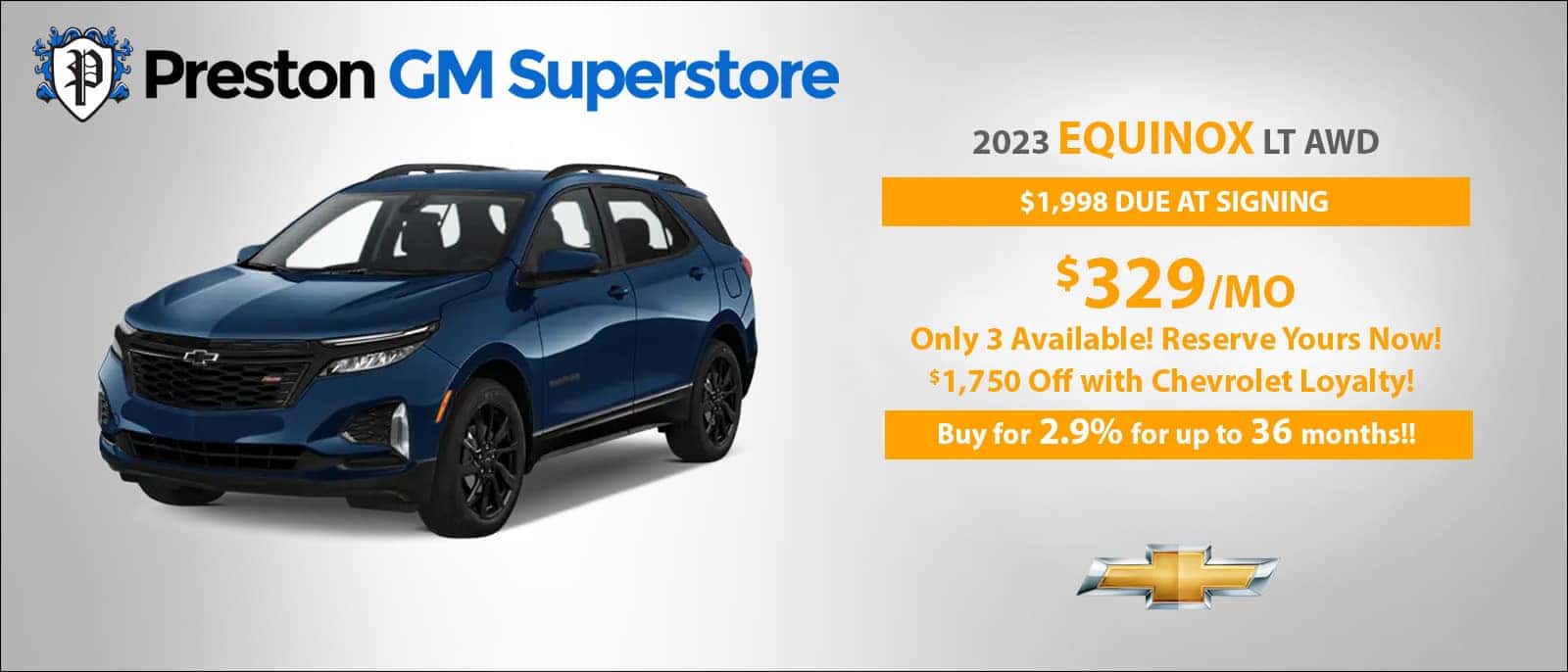 Preston GM Banner Chevy Equinox copy