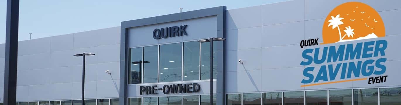 Quirk Preowned Monthly Specials