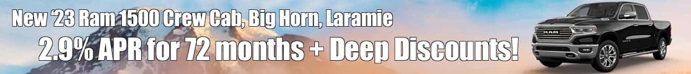 Low APR + Deep Discounts