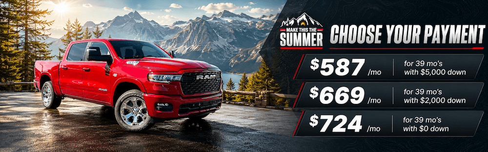 Lease A Ram 1500 For A Low Monthly Payment