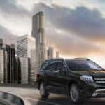 2018 Mercedes-Benz GLS 450 on city highway